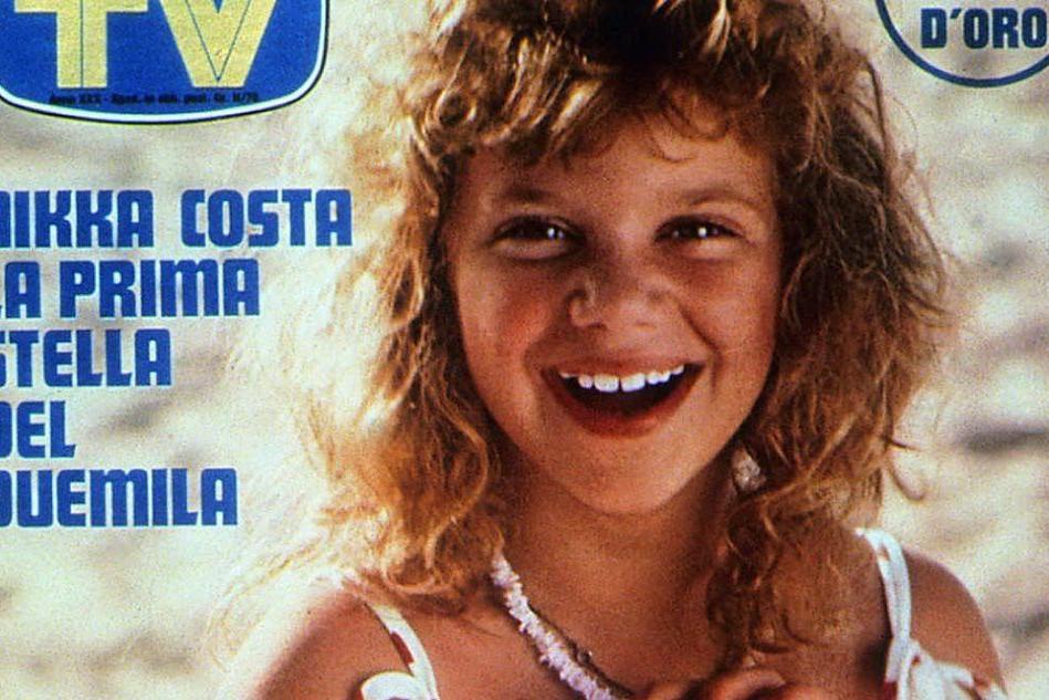 Nikka Costa ai tempi del suo esordio in Italia (foto Tv Sorrisi e Canzoni)