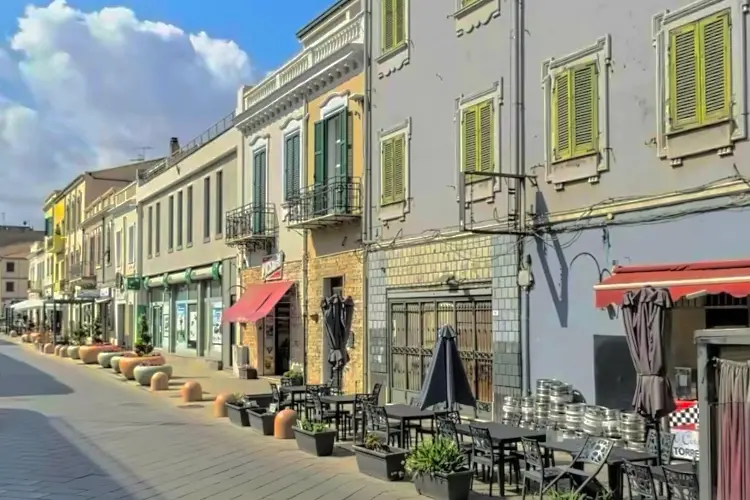 Il centro di Porto Torres (foto Pala)