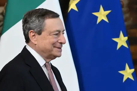 Il presidente del Consiglio Mario Draghi (Ansa)