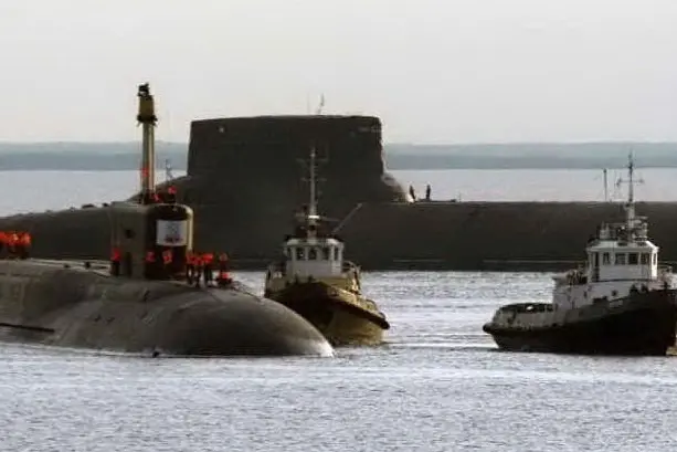 Sottomarini russi (Ansa)