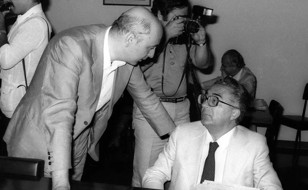 Giorgio Napolitano e Armando Cossutta
