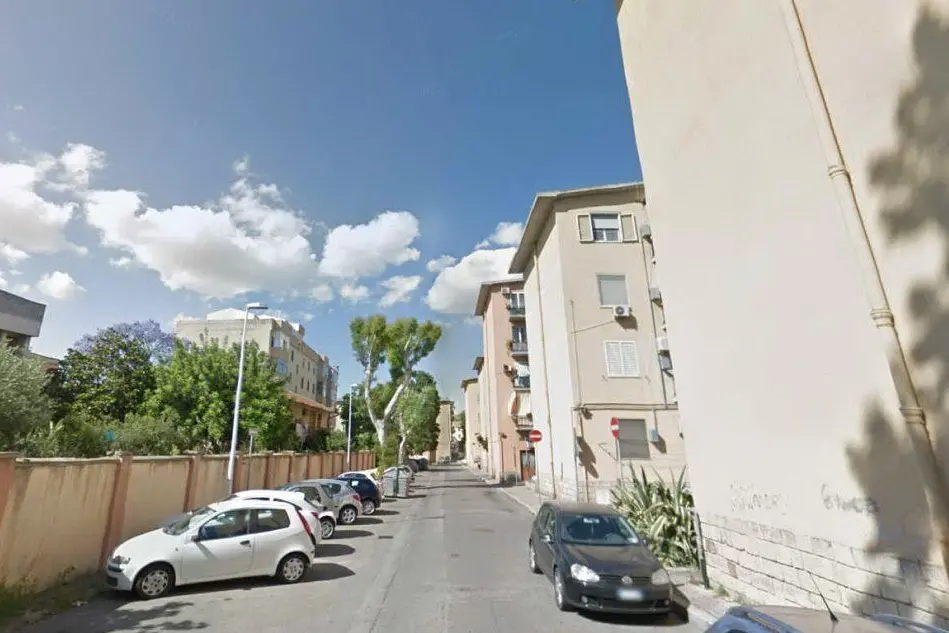 Via Emilia a Cagliari (foto Google Maps)