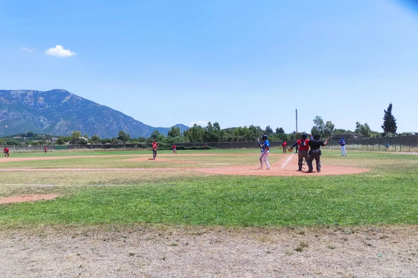 Il campo da baseball di Iglesias (foto Vanna Chessa)