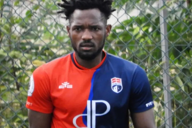 Jeffrey Imoh, attaccante del Bosa (foto concessa)