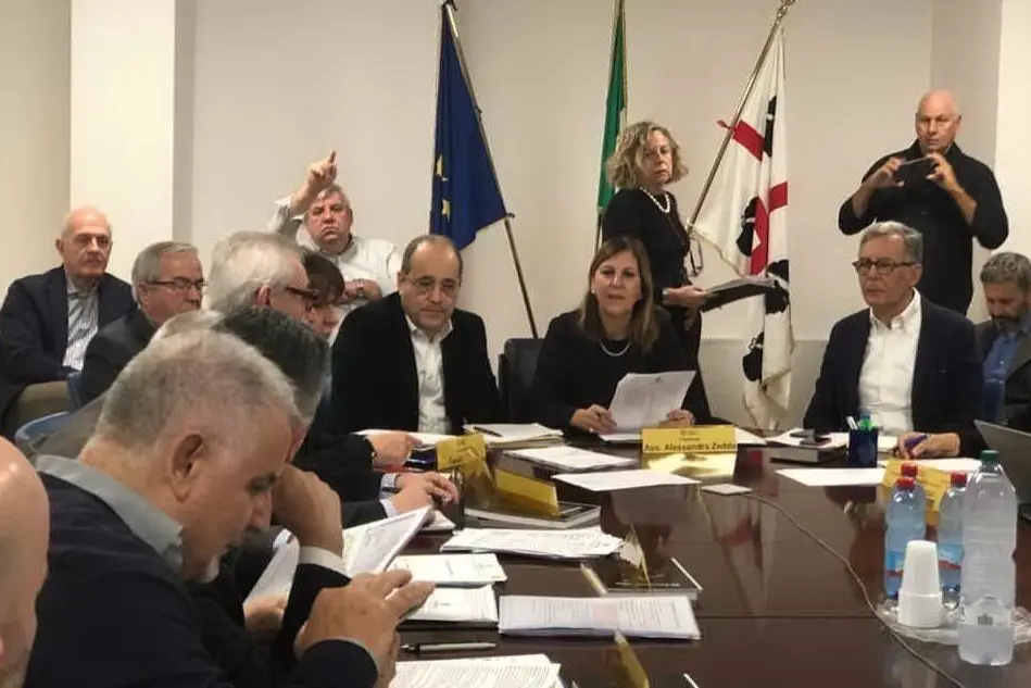 La riunione (foto ufficio stampa)