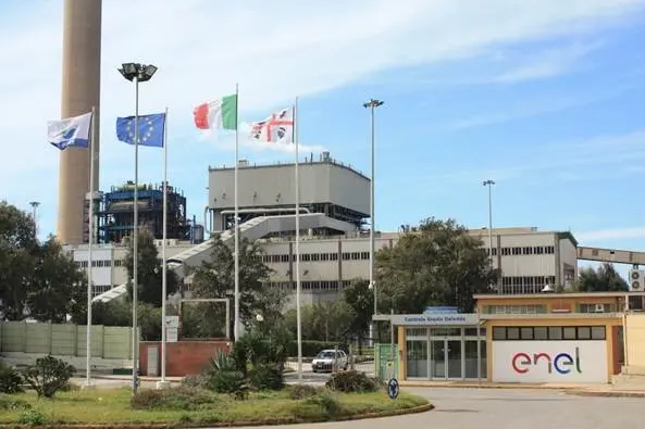 La centrale Enel “Grazia Deledda” di Portoveseme