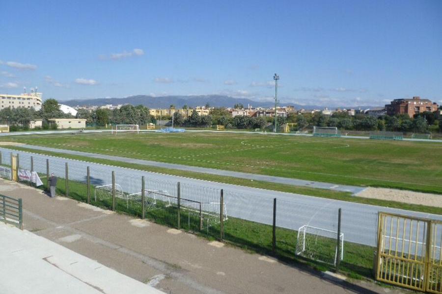 Lo stadio comunale di Selargius (foto Serreli)