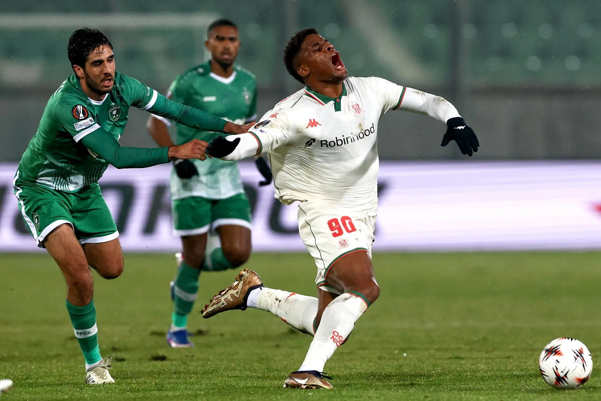 Kevin Carlos (a destra), nuovo attaccante del Cagliari (foto Ansa)