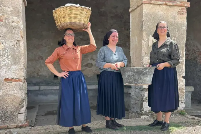 Rievocazione de Sa Lissia a Santa Maria Navarrese (foto Comune di Baunei)