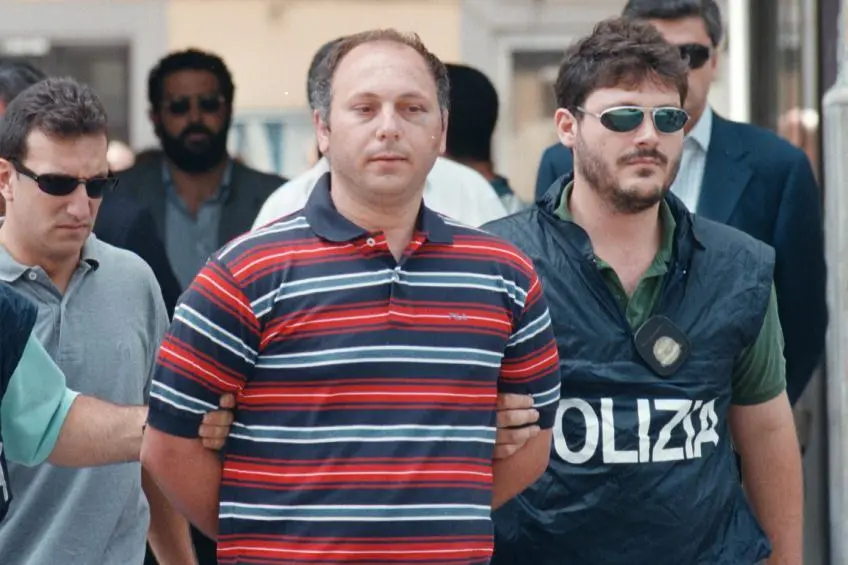 The arrest of Spatuzza in 1997 (Ansa)