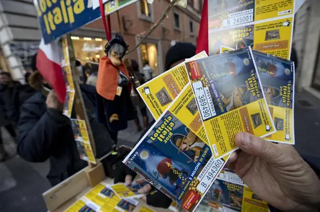 I tagliandi della Lotteria Italia