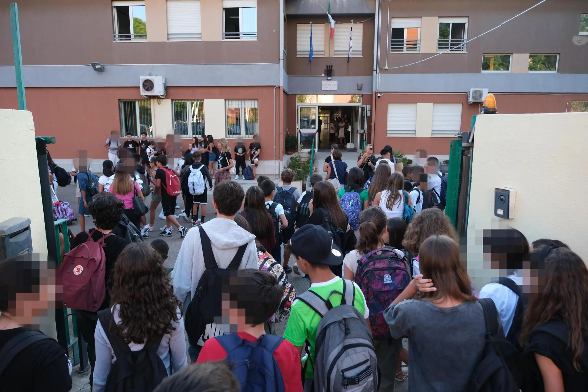 Studenti in una foto d'archivio