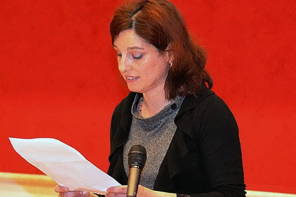 Il sindaco Paola Zaccheddu
