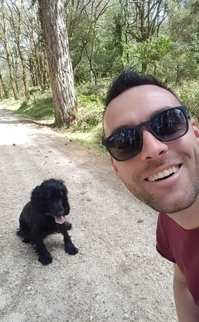 Trecy dalla foresta Fiorentini insieme a Gabriele