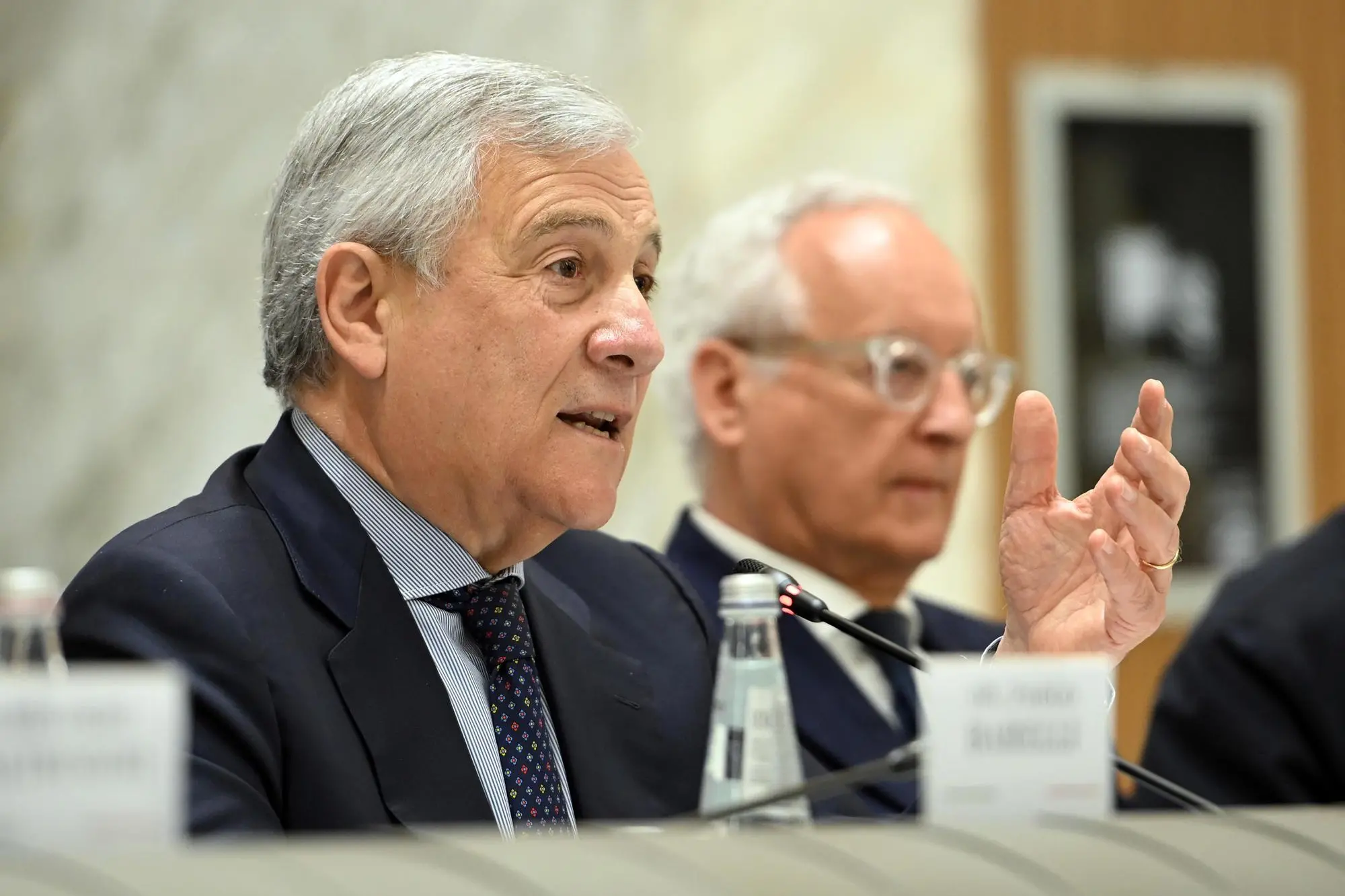Il ministro degli Esteri Antonio Tajani (Ansa)
