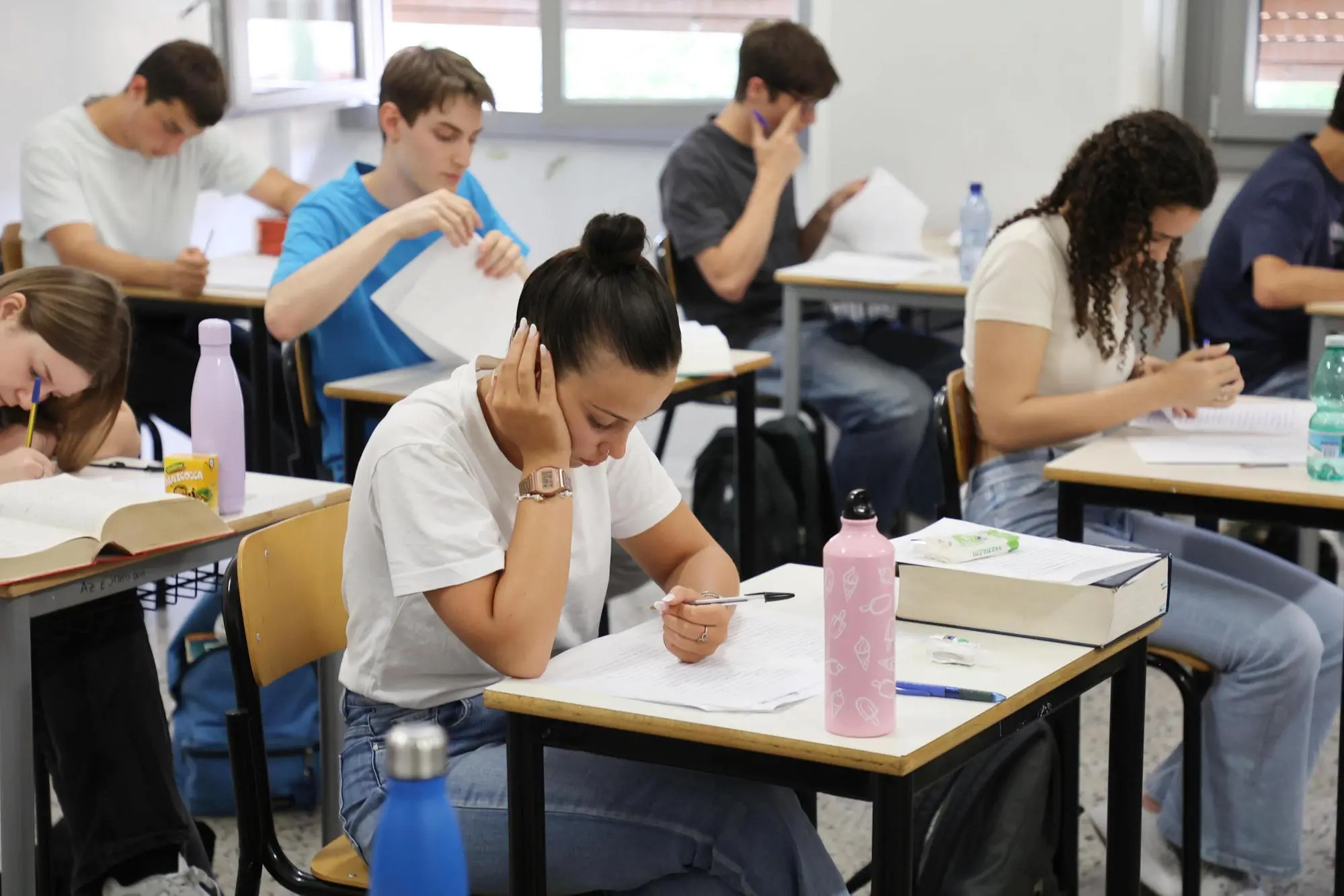 Maturità (archivio L'Unione Sarda)