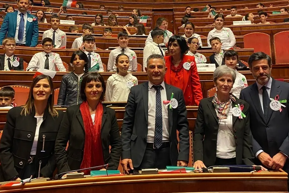 I bambini in Senato