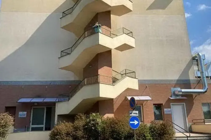 Il reparto Covid dell'ospedale Sacco di Milano (archivio L'Unione Sarda - D'Errico)