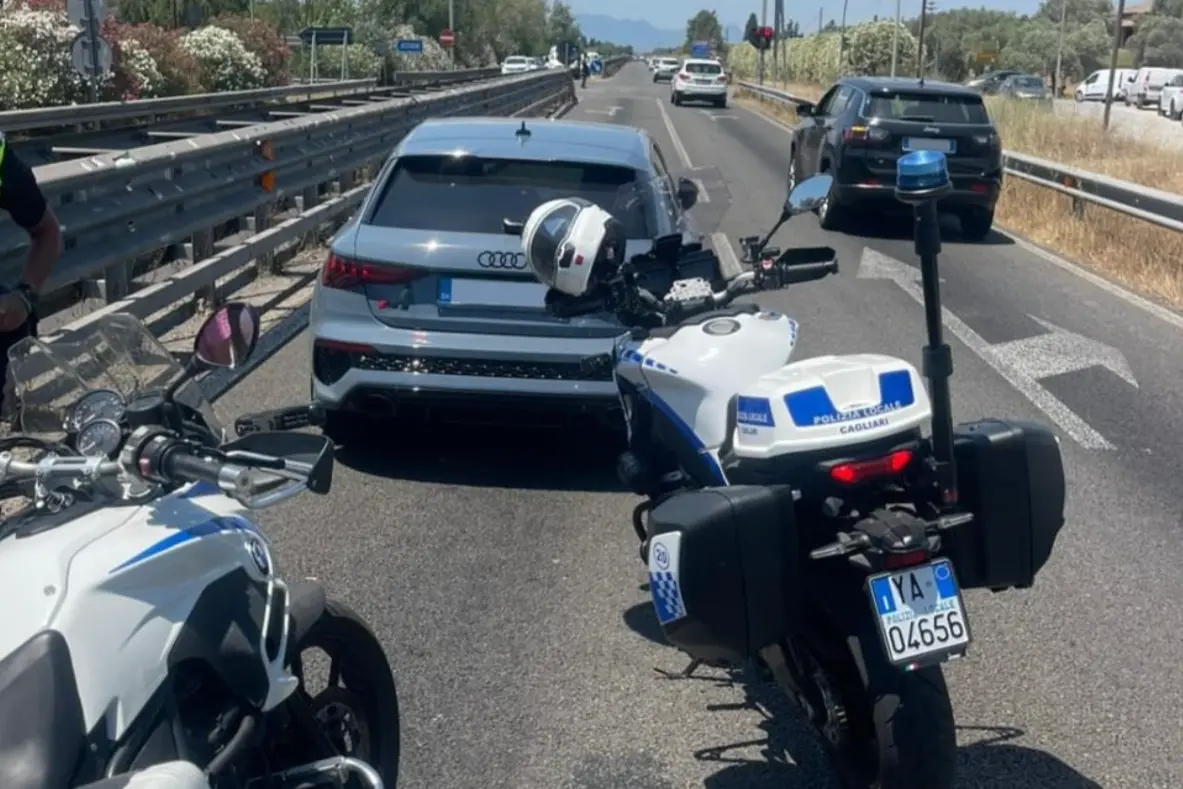 (Foto Comando Polizia locale Cagliari)