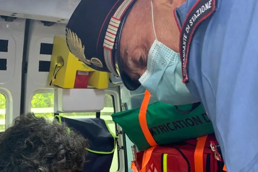 Il bimbo è stato immediatamente trasferito al Meyer di Firenze per gli opportuni accertamenti