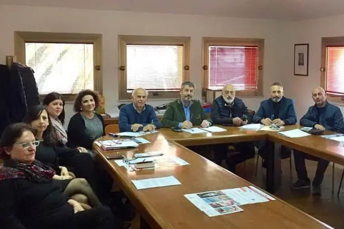 I sindaci del Marghine in assemblea (foto L'Unione Sarda - Oggianu)