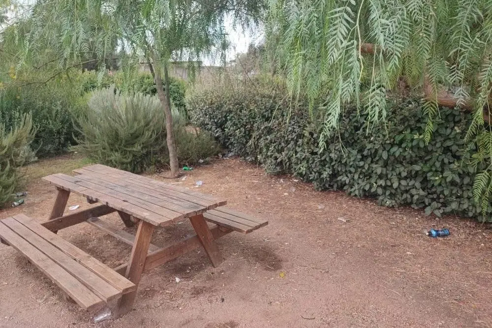 Il parco di via Thiesi a Quartucciu