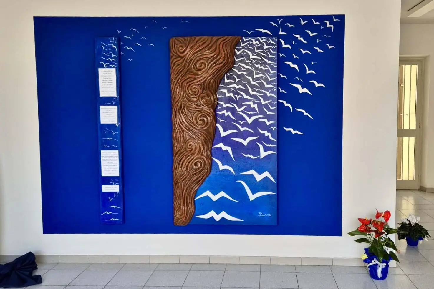 L'opera (Foto concessa dalla Polizia di Stato)