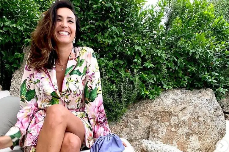 Caterina Balivo a La Maddalena (foto Instagram)