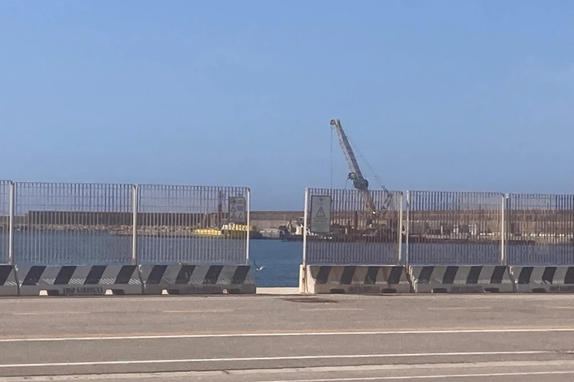 Lo scalo portuale di Porto Torres (foto Pala)