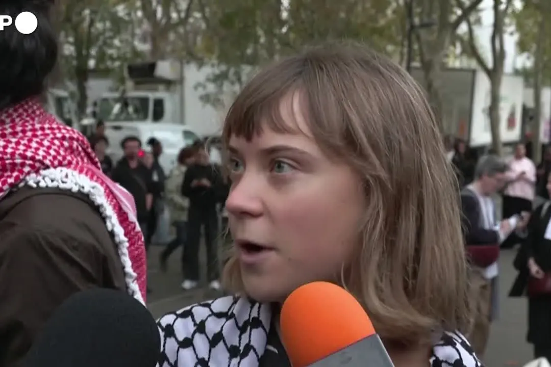 Anche Greta Thunberg nel 'quinto atto' delle proteste studentesche in Francia