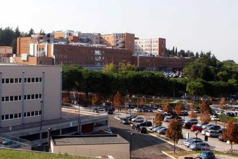 L'ospedale Bufalini di Cesena (Ansa)