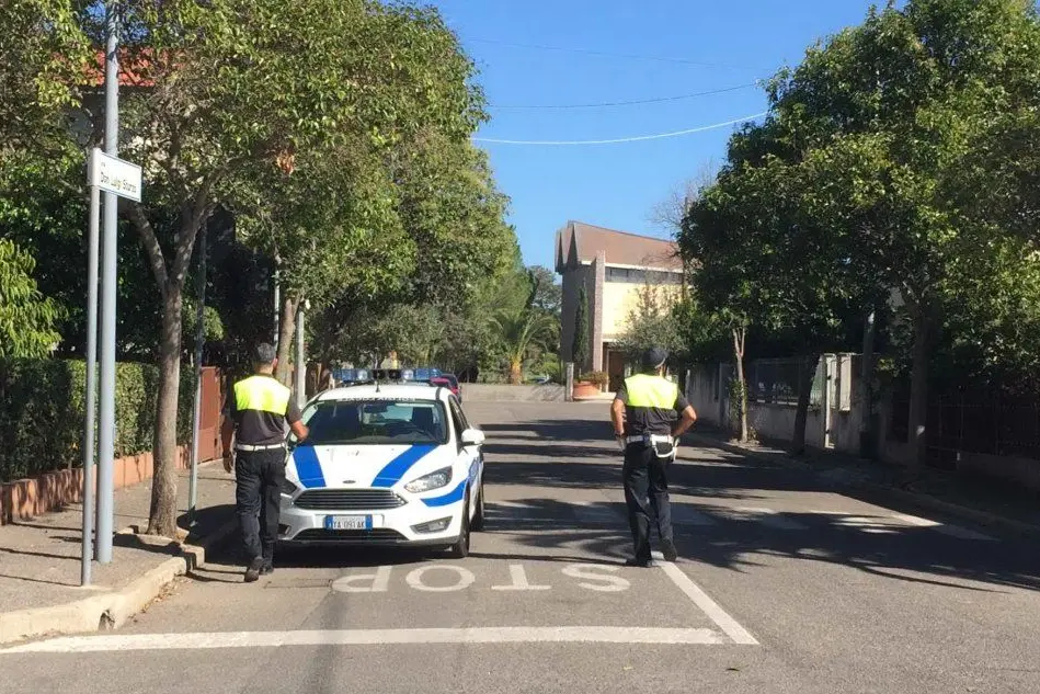 I vigili sul posto