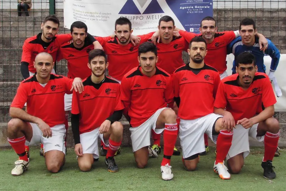 Una formazione dell'Abbasanta (foto Pala)