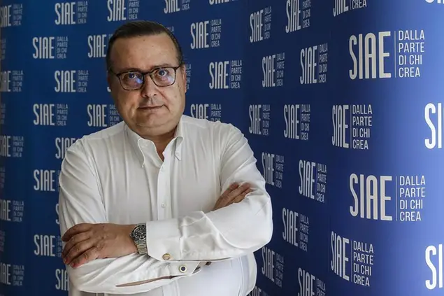 Il direttore generale della Siae Gaetano Blandini (Ansa - Frustaci)