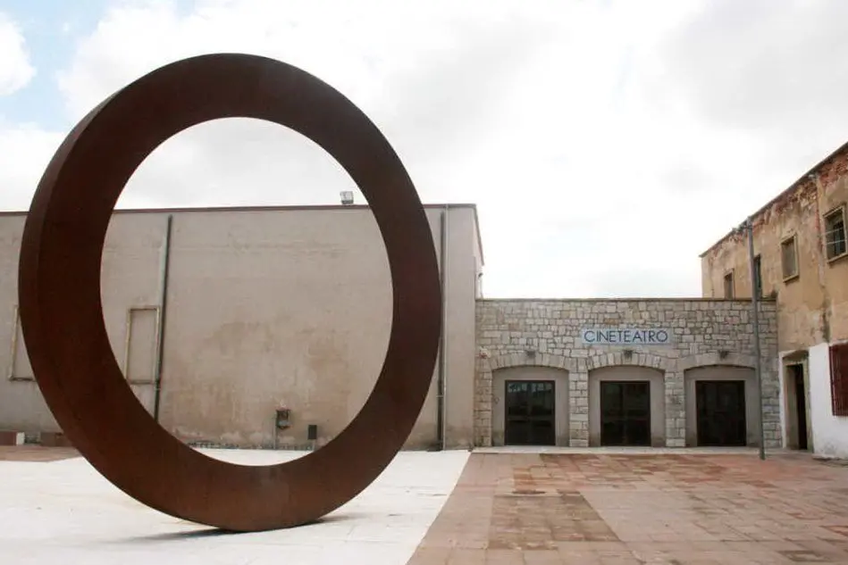 Un'opera dell'artista