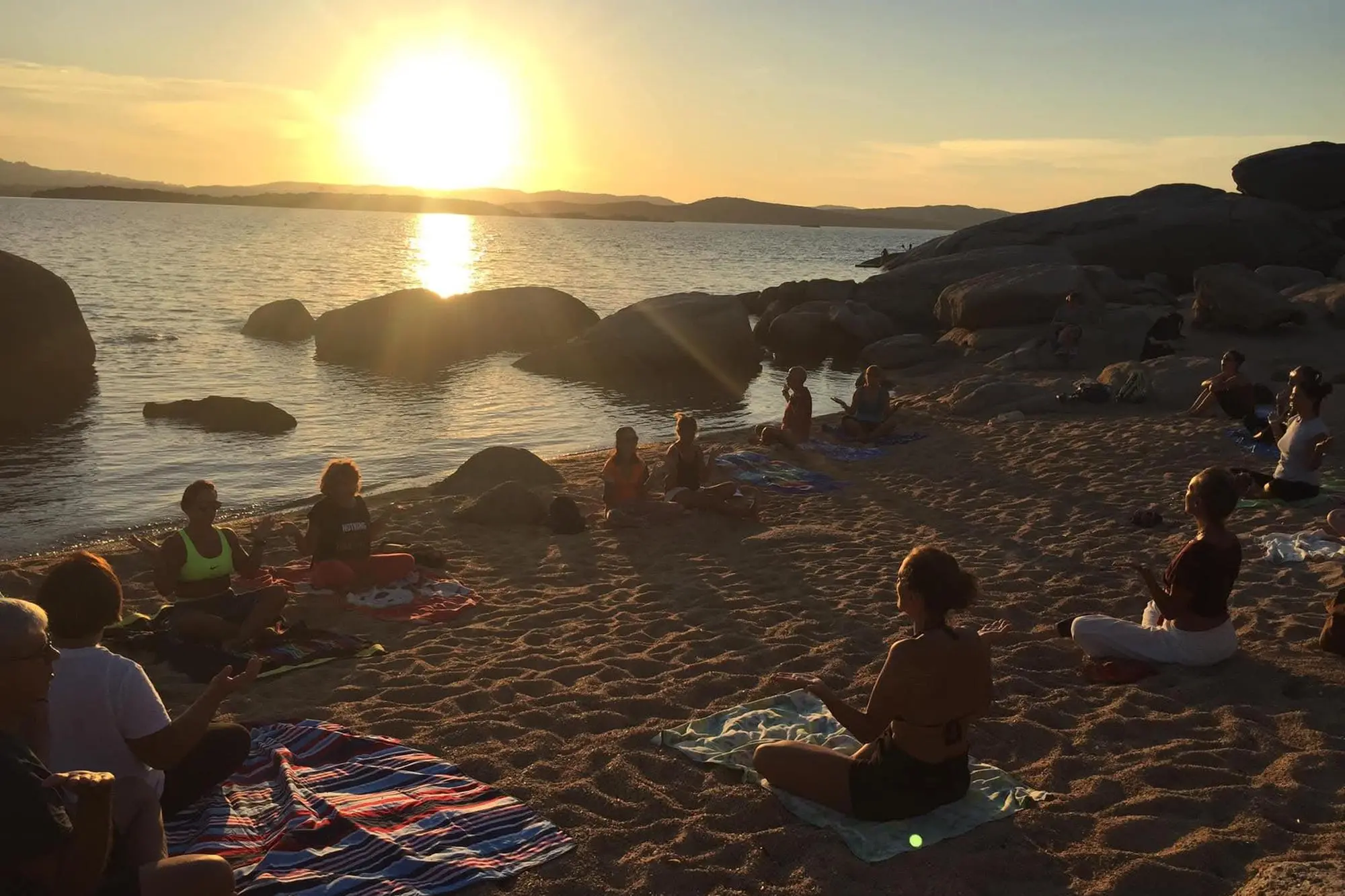 Palau, momento meditativo (foto Ronchi)