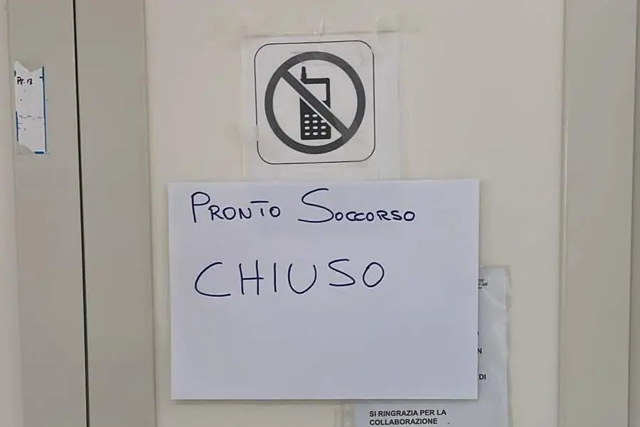 Il Pronto Soccorso di Isili chiuso