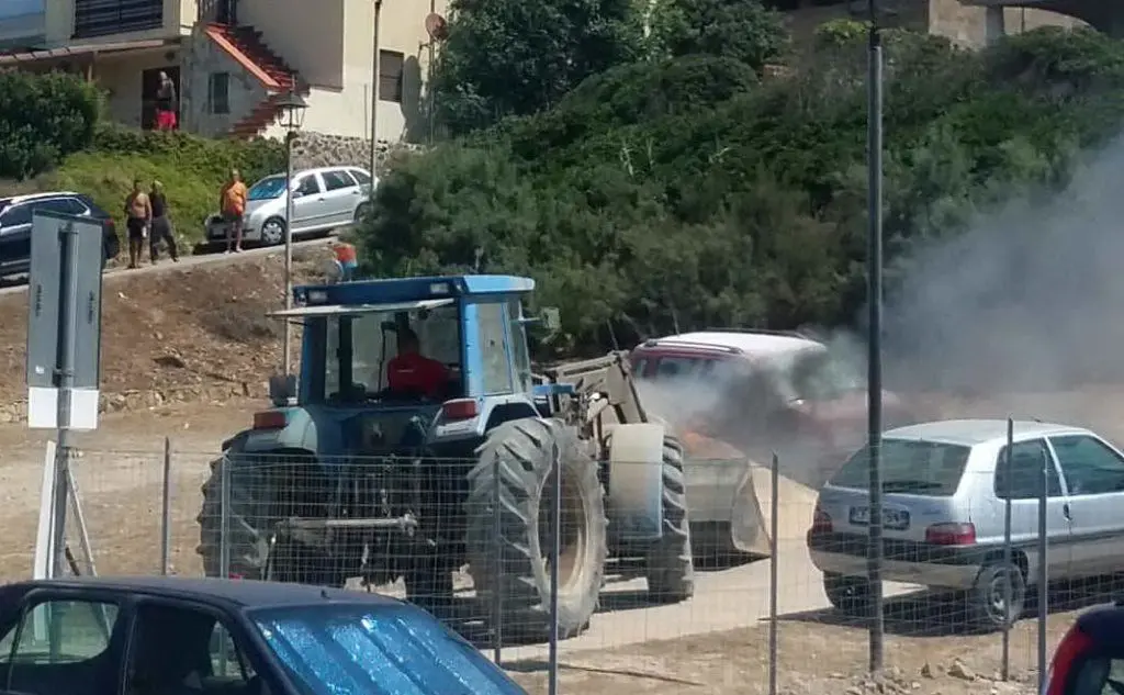 L'intervento del titolare di un ristorante vicino