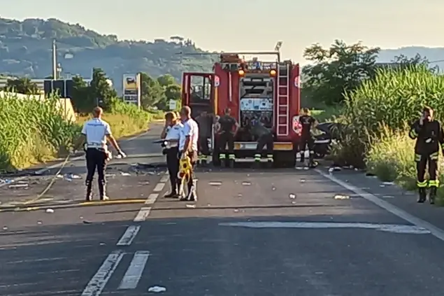 Il luogo dell'incidente (Ansa)