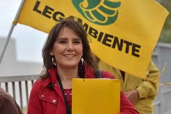 Annalisa Colombu, 53 anni, presidente di Legambiente Sardegna