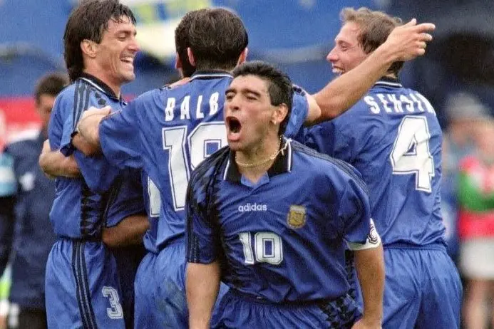 #AccaddeOggi: 30 giugno 1994, Diego Armando Maradona squalificato per doping durante i Mondiali di Usa '94