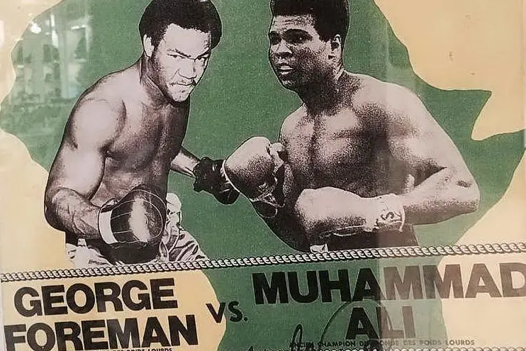 #AccaddeOggi: 30 ottobre 1974, lo storico match tra Muhammad Alì e George Foreman (foto Wikipedia)