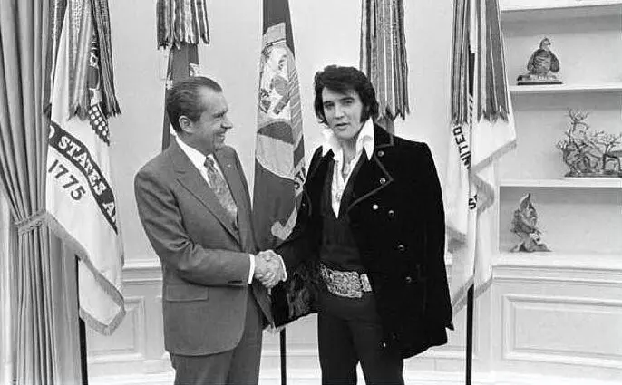 Con Richard Nixon (Ansa)