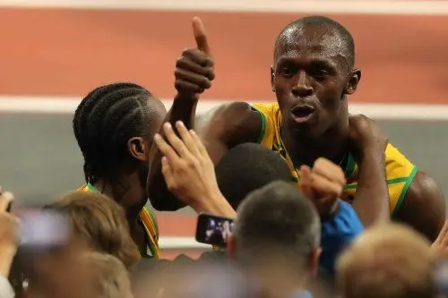 Usain Bolt vince a Londra nei 100 metri con uno stratosferico 9' 63'' record olimpico per i 100