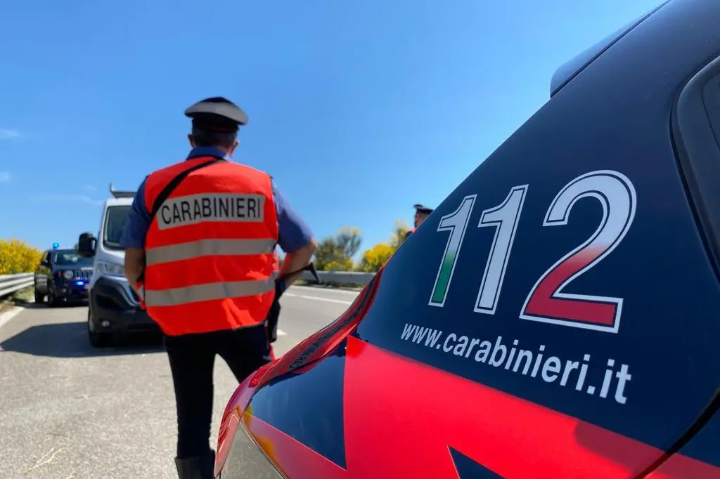 Una pattuglia dei carabinieri