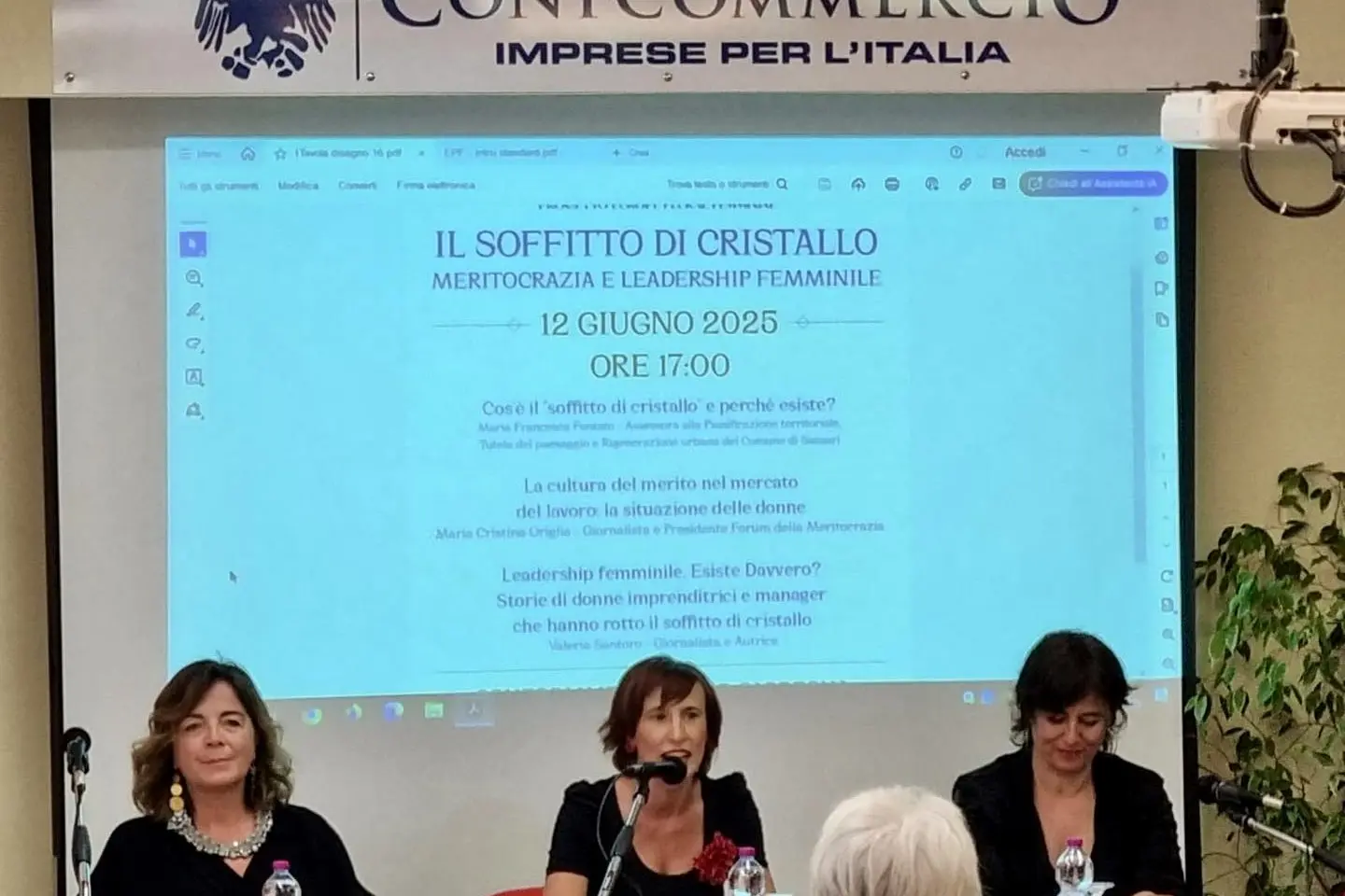 Un momento dell'incontro