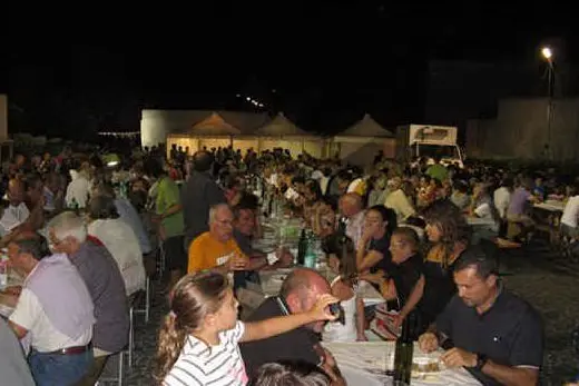Un'immagine della scorsa edizione della Festa dell'emigrato a Villaurbana