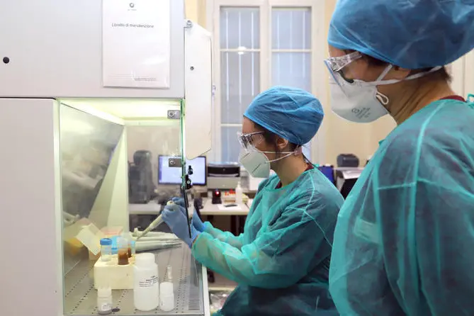 Un laboratorio (Ansa)