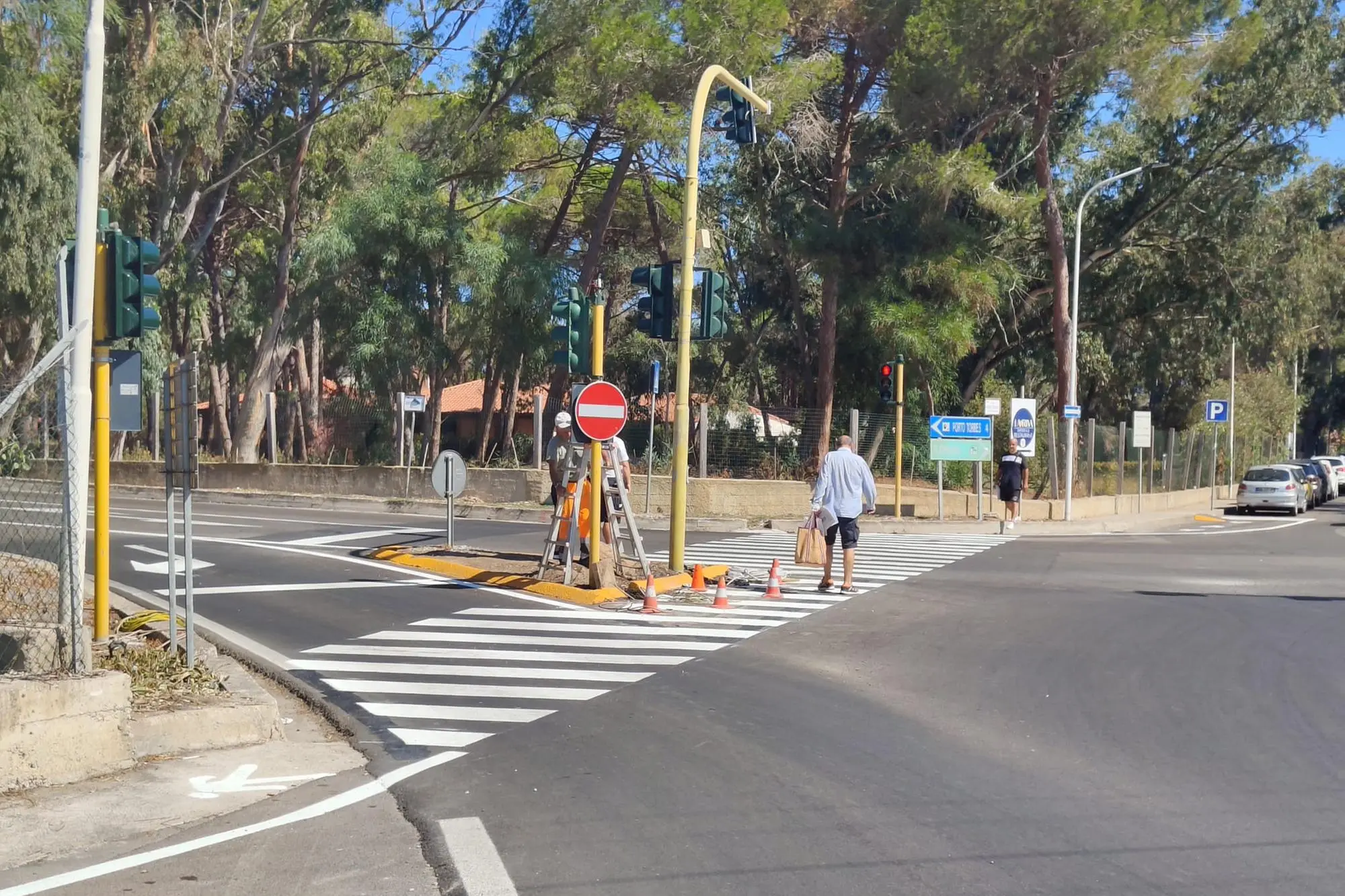 Platamona, completati i lavori di messa in sicurezza tra la litoranea e via Pieroni