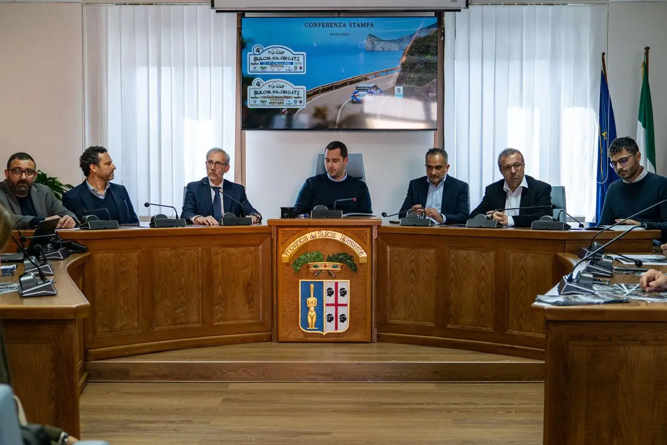 Un momento della presentazione (foto Manuel Borea)